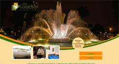 Desktop Screenshot of hostallascamelias.com.pe